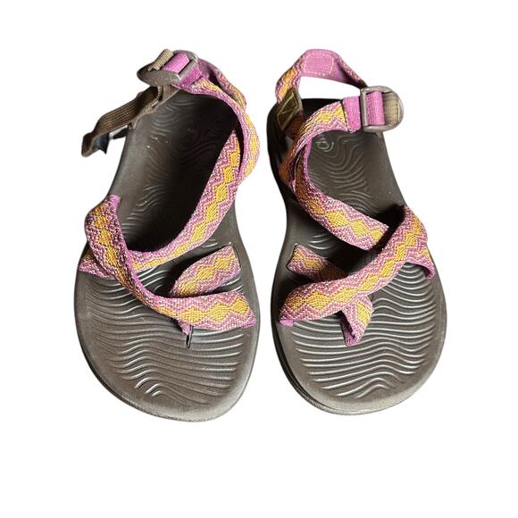 Chaco Women's Zvolv 2 Sport Strappy Sandal Size 9 Pink Orange walking hiking - Picture 5 of 12